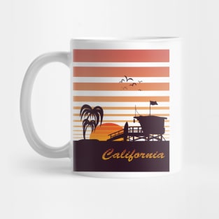 California surfing Mug